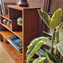 Load image into Gallery viewer, VINTAGE HARDWOOD BOOKCASE
