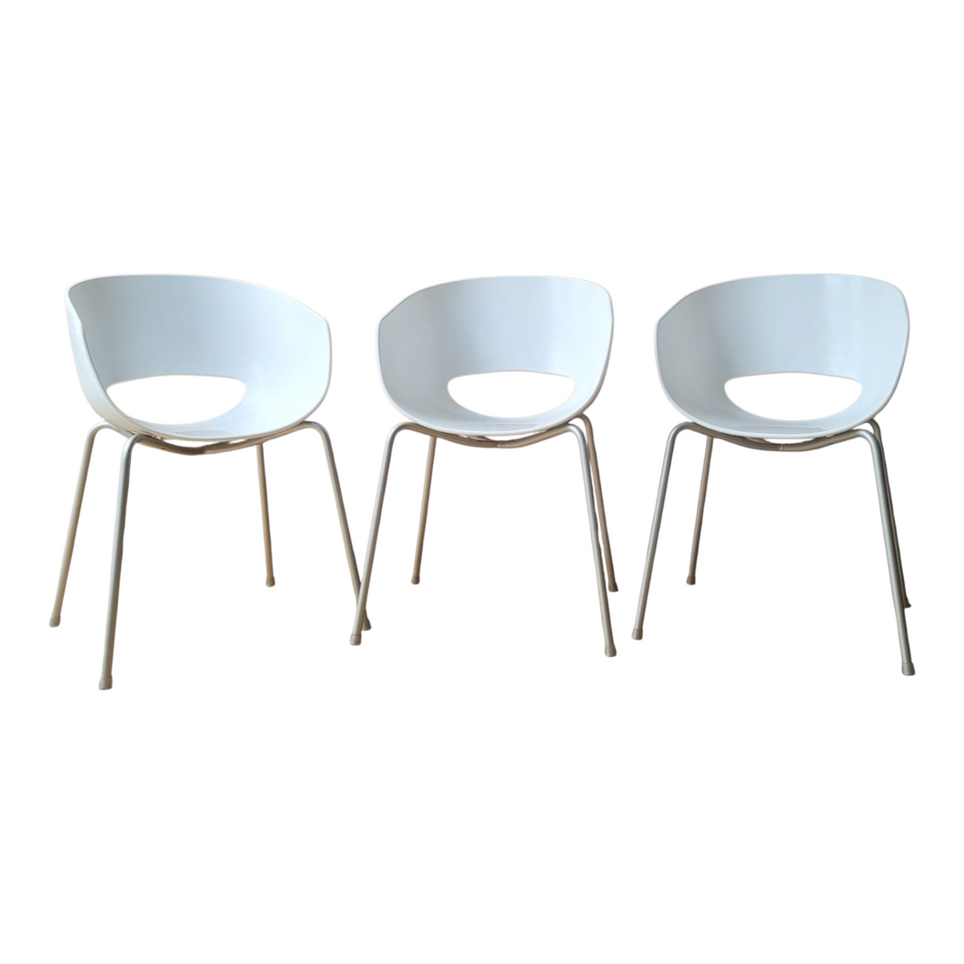 3 SINTESI 'ORBIT LARGE' CHAIRS. $75 EACH.