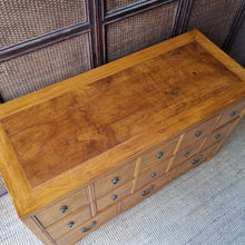 Load image into Gallery viewer, VINTAGE ASIAN STORAGE APOTHECARY STYLE CABINET
