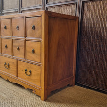 Load image into Gallery viewer, VINTAGE ASIAN STORAGE APOTHECARY STYLE CABINET
