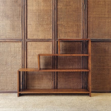 Load image into Gallery viewer, VINTAGE HARDWOOD STEP BOOKCASE
