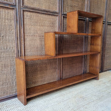 Load image into Gallery viewer, VINTAGE HARDWOOD STEP BOOKCASE
