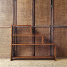 Load image into Gallery viewer, VINTAGE HARDWOOD STEP BOOKCASE
