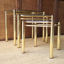 Load image into Gallery viewer, HOLLYWOOD REGENCY STYLE NEST OF TABLES
