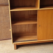 Load image into Gallery viewer, VINTAGE SUNBURST WICKER &amp; CANE BAR
