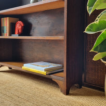 Load image into Gallery viewer, VINTAGE SOLID OAK BOOKCASE
