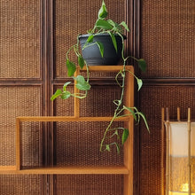 Load image into Gallery viewer, VINTAGE HARDWOOD STEP BOOKCASE
