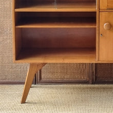 Load image into Gallery viewer, VINTAGE MID CENTURY MYER &#39;HERITAGE FURNITURE&#39; HIGHBOARD COCKTAIL CABINET
