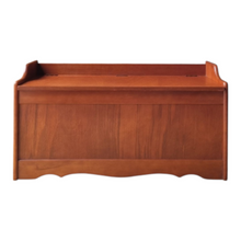 Load image into Gallery viewer, MID CENTURY SOLID MYRTLE BLANKET/ STORAGE BOX
