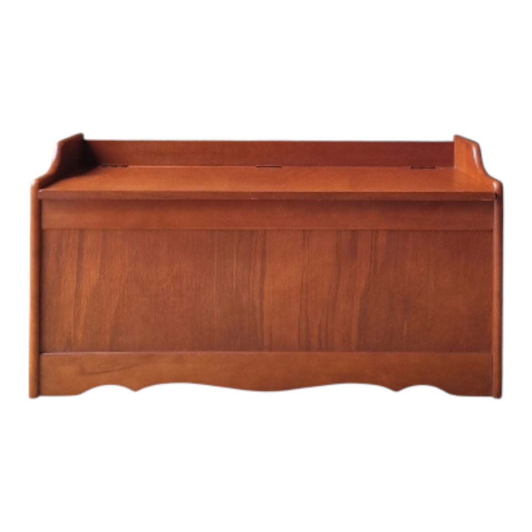 MID CENTURY SOLID MYRTLE BLANKET/ STORAGE BOX