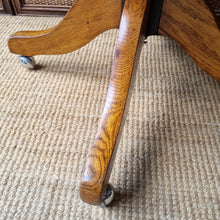 Load image into Gallery viewer, OAK BENTWOOD &amp; RATTAN SWIVEL OFFICE CHAIR
