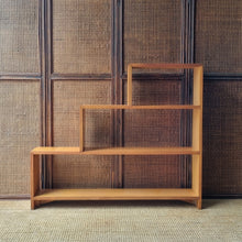 Load image into Gallery viewer, VINTAGE HARDWOOD STEP BOOKCASE

