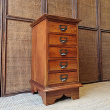 Load image into Gallery viewer, VINTAGE MAHOGANY APOTHECARY DRAWERS
