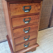 Load image into Gallery viewer, VINTAGE MAHOGANY APOTHECARY DRAWERS
