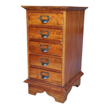 Load image into Gallery viewer, VINTAGE MAHOGANY APOTHECARY DRAWERS
