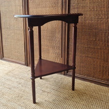 Load image into Gallery viewer, VINTAGE DROP LEAF SIDE / WINE TABLE (SOLD BY MYER &amp; GRACE BROS)
