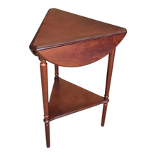 Load image into Gallery viewer, VINTAGE DROP LEAF SIDE / WINE TABLE (SOLD BY MYER &amp; GRACE BROS)

