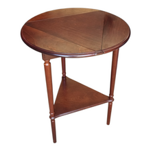 Load image into Gallery viewer, VINTAGE DROP LEAF SIDE / WINE TABLE (SOLD BY MYER &amp; GRACE BROS)
