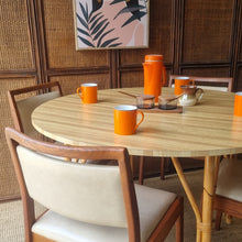 Load image into Gallery viewer, VINTAGE ROUND KITCHEN / DINING TABLE
