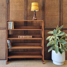 Load image into Gallery viewer, VINTAGE SOLID OAK BOOKCASE
