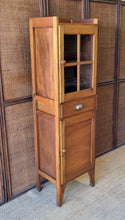 Load image into Gallery viewer, VINTAGE HARDWOOD KITCHEN CABINET PANTRY MEAT SAFE
