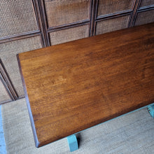 Load image into Gallery viewer, VINTAGE FARMHOUSE STYLE TRESTLE TABLE
