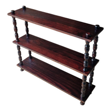 Load image into Gallery viewer, VINTAGE SOLID WOOD DISPLAY SHELF / BOOKCASE
