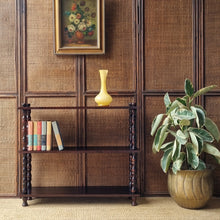 Load image into Gallery viewer, VINTAGE SOLID WOOD DISPLAY SHELF / BOOKCASE
