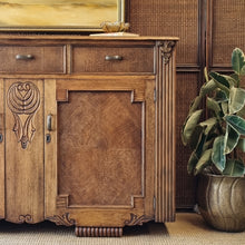 Load image into Gallery viewer, ART DECO SILKY OAK SIDEBOARD / BUFFET
