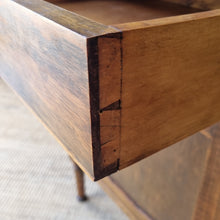 Load image into Gallery viewer, VINTAGE OAK BEDSIDE CABINET / POT CUPBOARD / HALL CUPBOARD / LAMP TABLE
