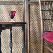 Load image into Gallery viewer, VINTAGE SOLID MAHOGANY FOLDING GATELEG DROP LEAF SIDE WINE TABLE
