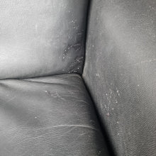 Load image into Gallery viewer, VINTAGE IKEA 'MALUNG' LEATHER SWIVEL ARMCHAIR
