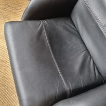 Load image into Gallery viewer, VINTAGE IKEA 'MALUNG' LEATHER SWIVEL ARMCHAIR
