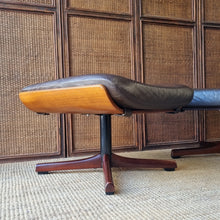 Load image into Gallery viewer, TWO VINTAGE TESSA T21 LEATHER OTTOMANS. PRICE IS EACH.
