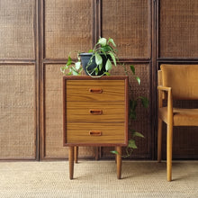 Load image into Gallery viewer, VINTAGE ALROB BEDSIDE DRAWERS. ONE ONLY.
