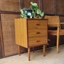 Load image into Gallery viewer, VINTAGE ALROB BEDSIDE DRAWERS. ONE ONLY.
