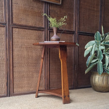 Load image into Gallery viewer, ARTS &amp; CRAFTS PLANT STAND SIDE TABLE
