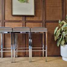 Load image into Gallery viewer, VINTAGE SET OF 3 KENDALL STOOLS IN IMMACULATE CONDITION
