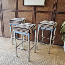 Load image into Gallery viewer, VINTAGE SET OF 3 KENDALL STOOLS IN IMMACULATE CONDITION
