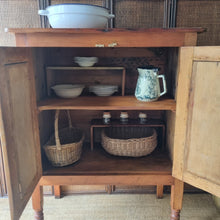 Load image into Gallery viewer, ANTIQUE KAURI PINE MEATSAFE STORAGE CABINET PANTRY
