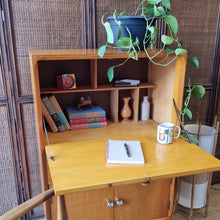 Load image into Gallery viewer, VINTAGE KERBY SECRETAIRE WRITER'S DESK BUREAU
