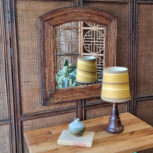 Load image into Gallery viewer, VINTAGE PENCIL REED RATTAN MIRROR
