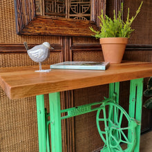 Load image into Gallery viewer, UPCYCLED SINGER SEWING MACHINE TABLE
