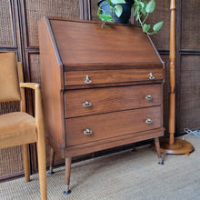 Load image into Gallery viewer, MID CENTURY CURRIE FURNITURE SECRETAIRE WRITER'S DESK BUREAU
