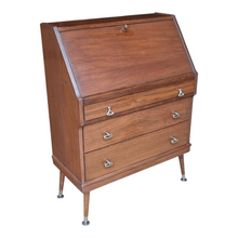 Load image into Gallery viewer, MID CENTURY CURRIE FURNITURE SECRETAIRE WRITER'S DESK BUREAU

