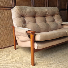 Load image into Gallery viewer, **ON HOLD**...VINTAGE TESSA T1 BRONZE VELOUR SOFA
