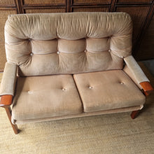 Load image into Gallery viewer, **ON HOLD**...VINTAGE TESSA T1 BRONZE VELOUR SOFA
