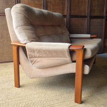 Load image into Gallery viewer, **ON HOLD**...VINTAGE TESSA T1 BRONZE VELOUR SOFA
