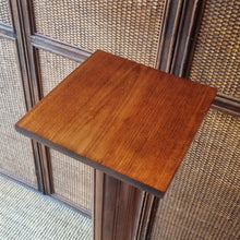 Load image into Gallery viewer, VINTAGE FLUTED TIMBER PEDESTAL STAND
