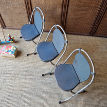 Load image into Gallery viewer, SET OF 3 VINTAGE SEBEL STAK-A-BYE CHILDREN'S CHAIRS
